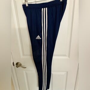 Adidas Tiro 19 Men’s Track Pants • Navy/White Stripes